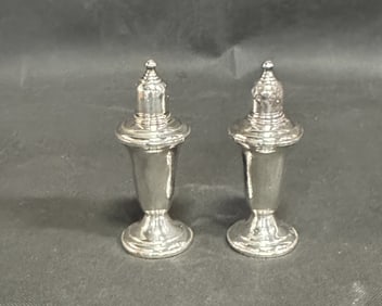 Pair of Sterling Silver Salt & Pepper Shakers