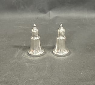Pair of Sterling Silver Salt & Pepper Shakers