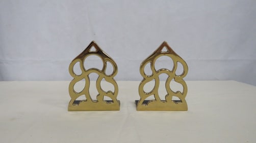 Virginia Metalcrafters Monticello Brass Bookends