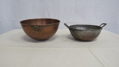 Vintage Copper & Copper Clan Bowls