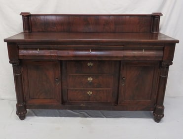 19th C. American Classical Empire Sideboard