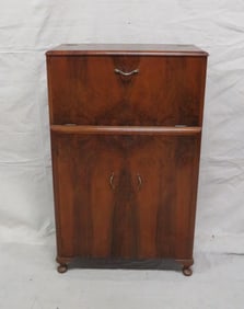 Vintage English Art Deco Bar