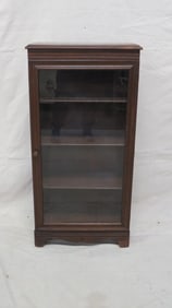 Vintage One Door Bookcase