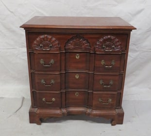 Traditional Block Front Bachelors Chest