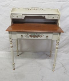 Ethan Allen Stenciled Ladies Desk