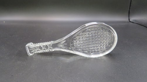 Waterford Crystal Tennis Racket Paperweight