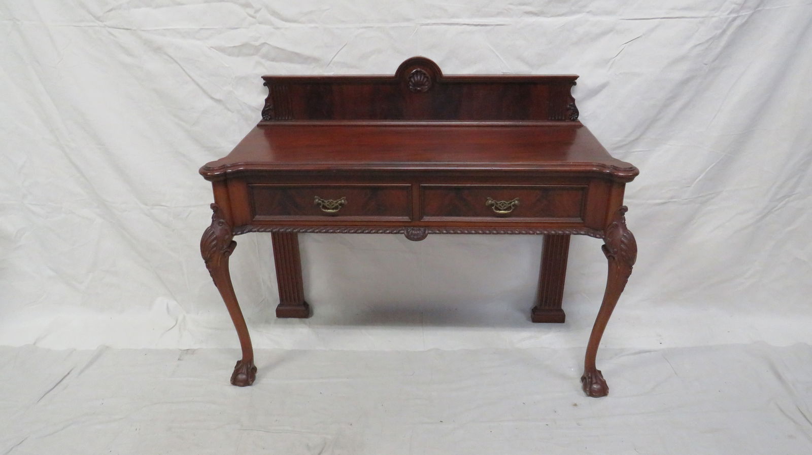Antique Mahogany Chippendale Server (1 of 5)