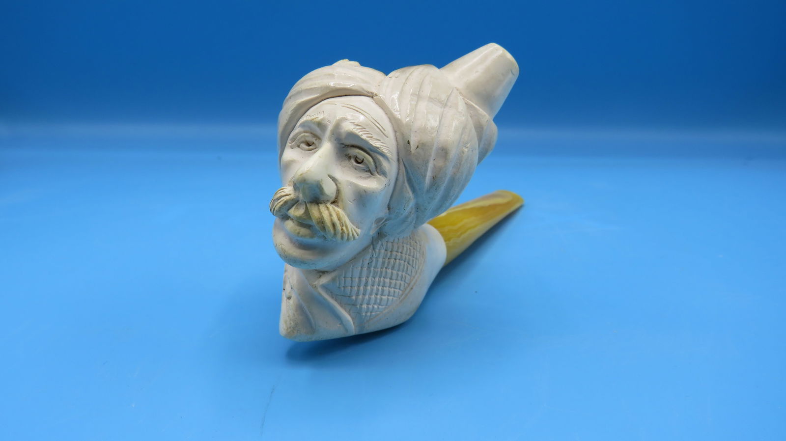 Meerschaum Carved Turkish Sultan Pipe (1 of 5)