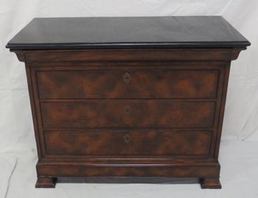Maitland Smith Empire Marble Top Commode