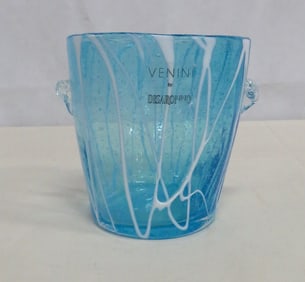 Vintage Venini for Disaronno Murano Vase