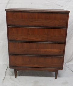 Mid Century Modern Walnut Chest of Drawers