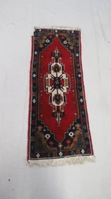 Vintage Hand-Knotted Turkish Anatolian Rug