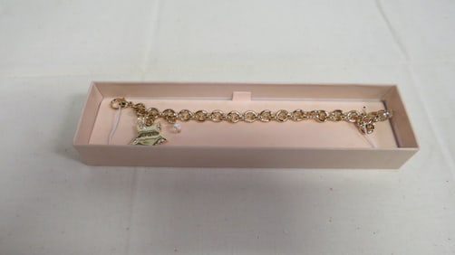 Kirks Folly "Expect Miracles" Charm Bracelet