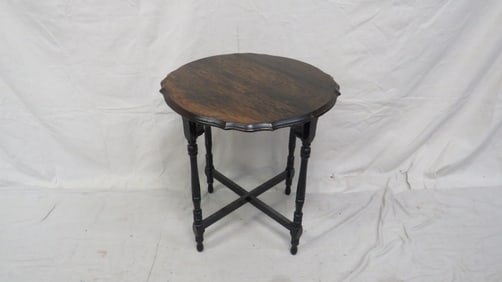 Vintage Walnut Radio Table