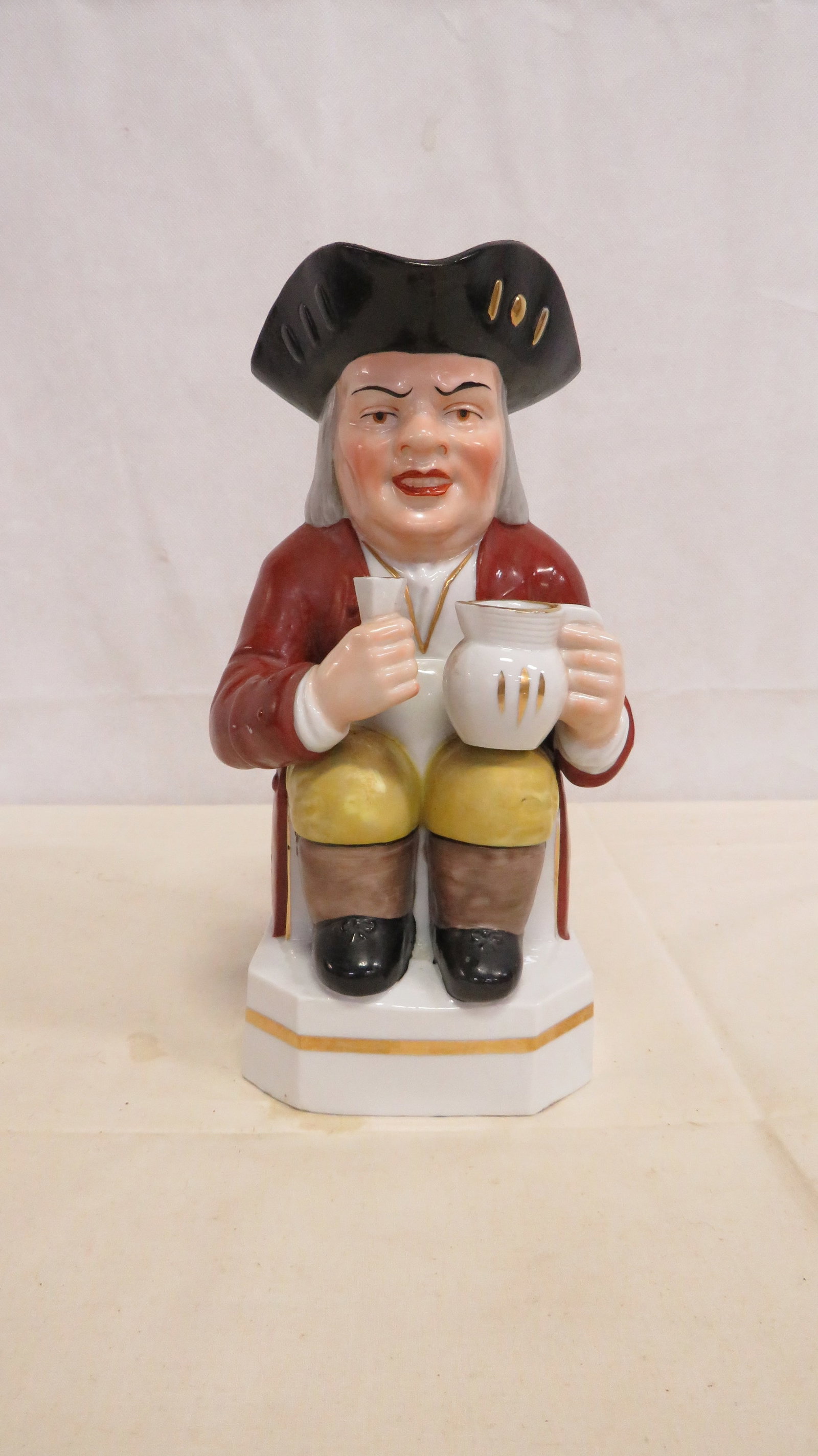 Vintage Toby Jug Style Figural Pitcher (1 of 6)