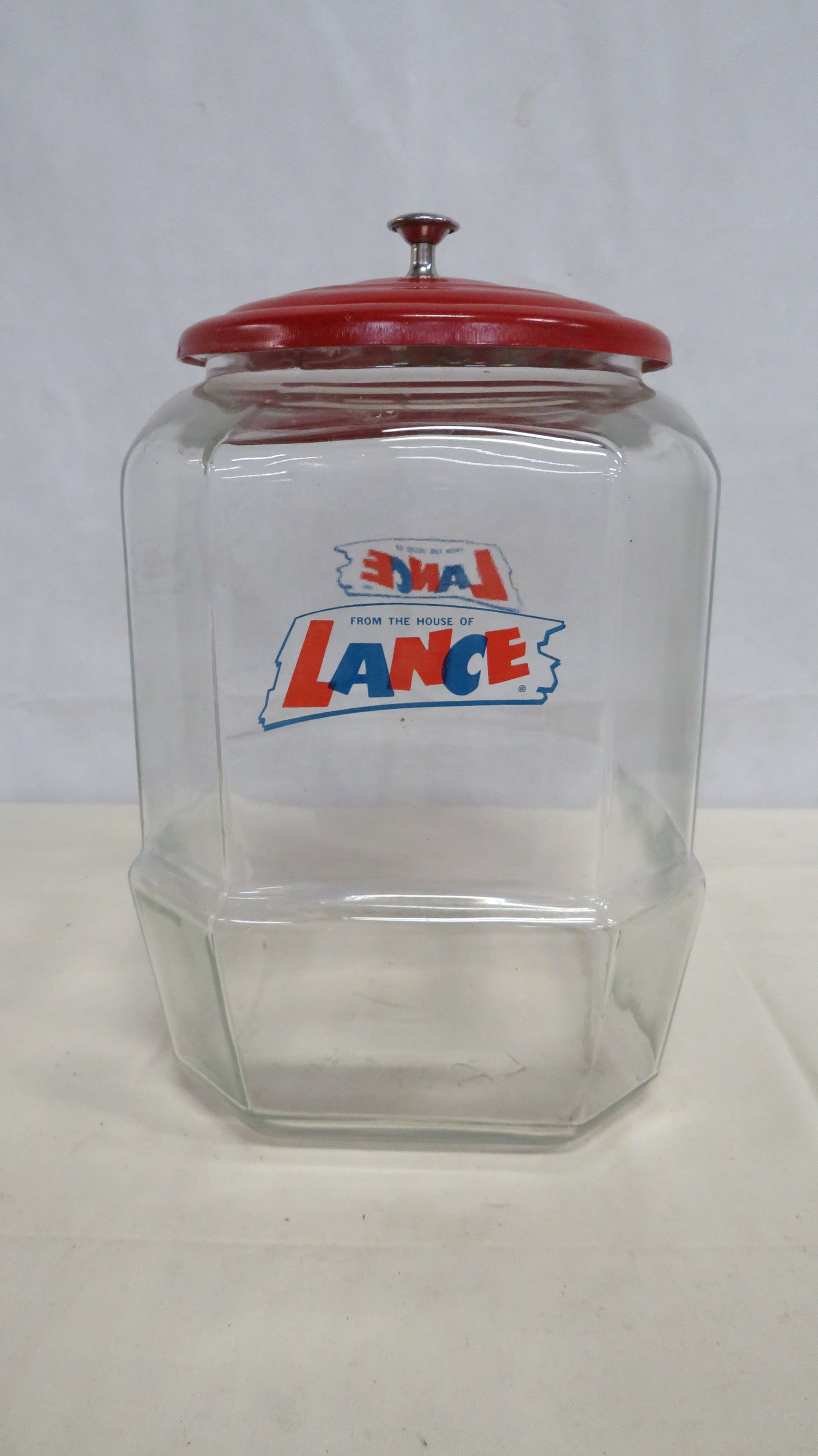 Original Vintage Lance Advertising Counter Jar (1 of 6)