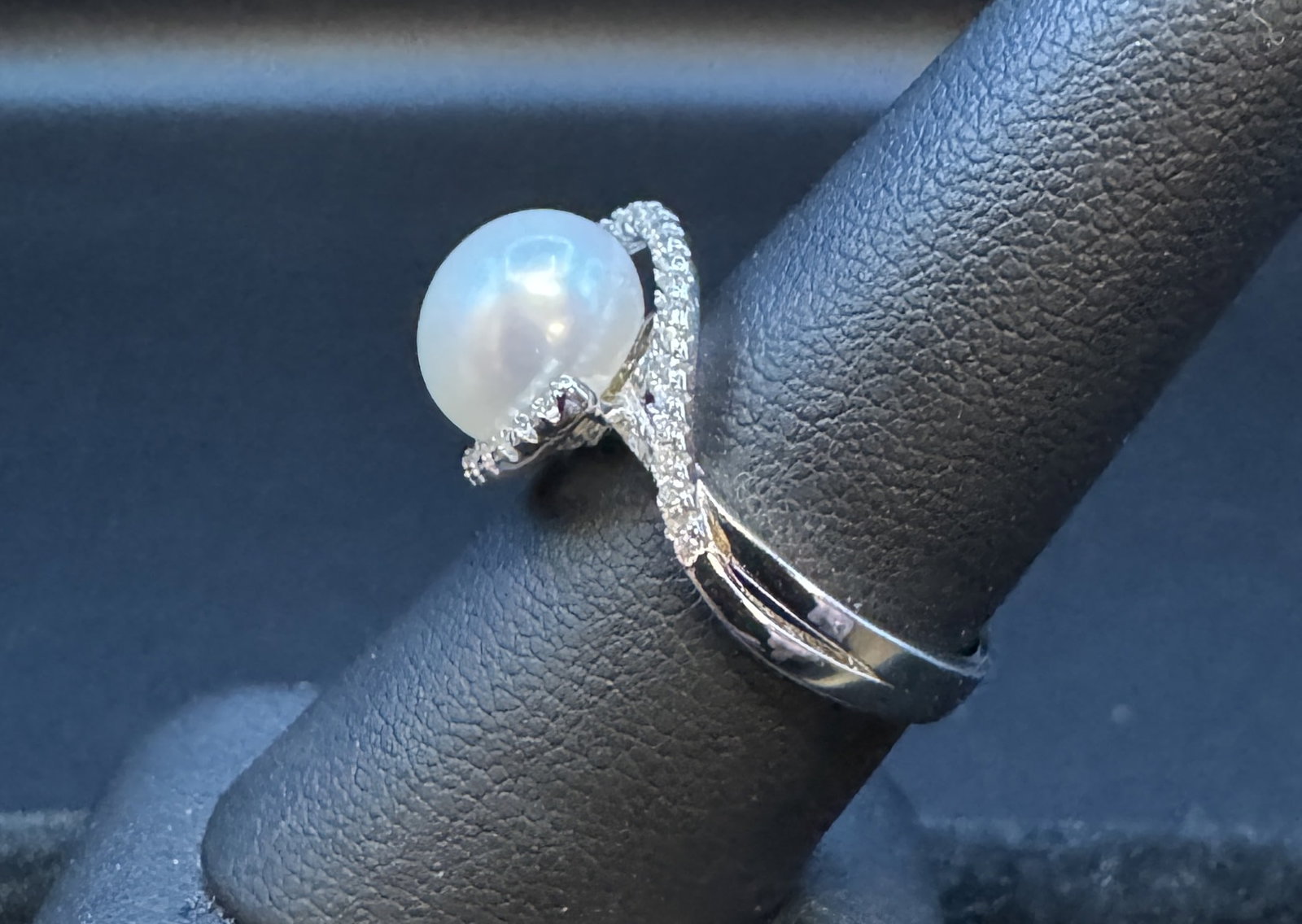 Pearl Sterling Ring - 2