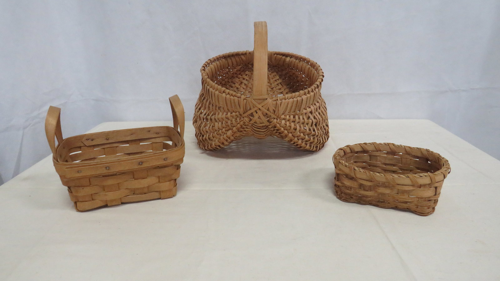 3 Handmade Baskets (1 of 2)