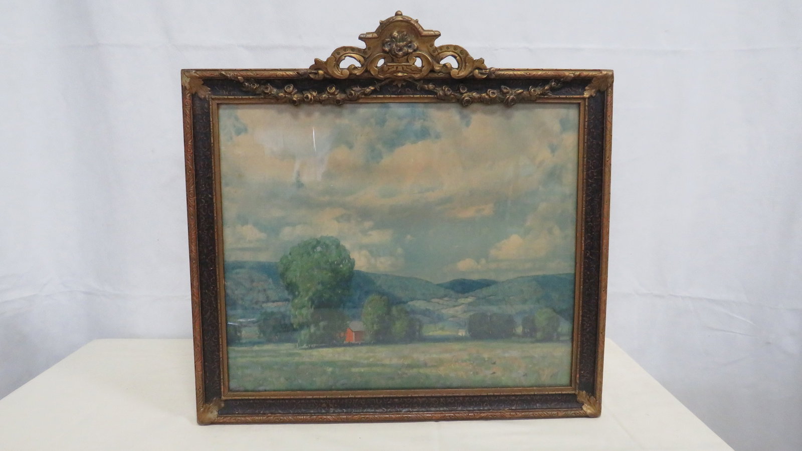 Vintage Allen Dean Cochran Pastoral Scene Print (1 of 7)