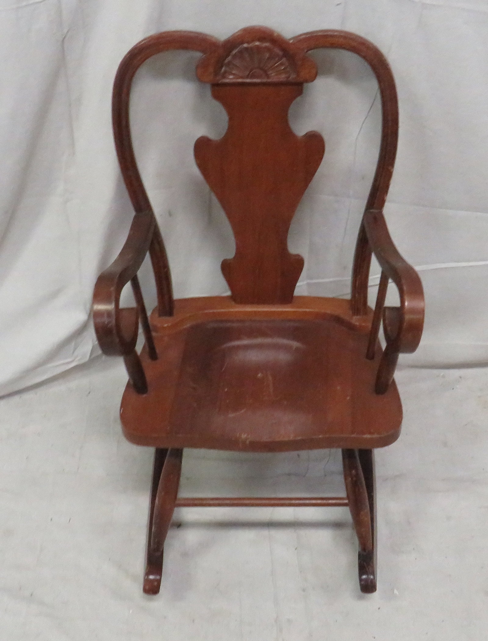Vintage Cherry Childs Rocker (1 of 2)