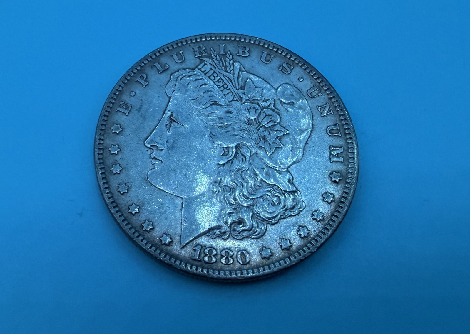 1880 Morgan Silver Dollar (1 of 2)