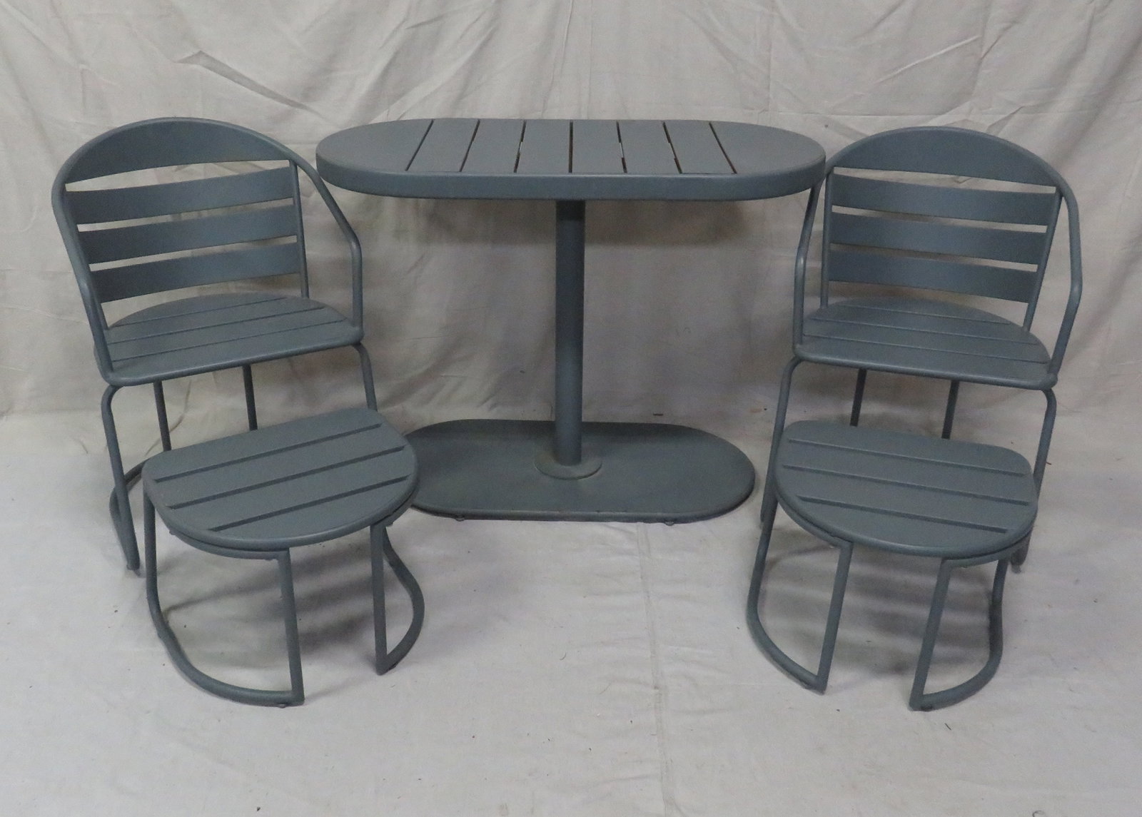 5pc Outdoor Metal Patio Set (1 of 2)