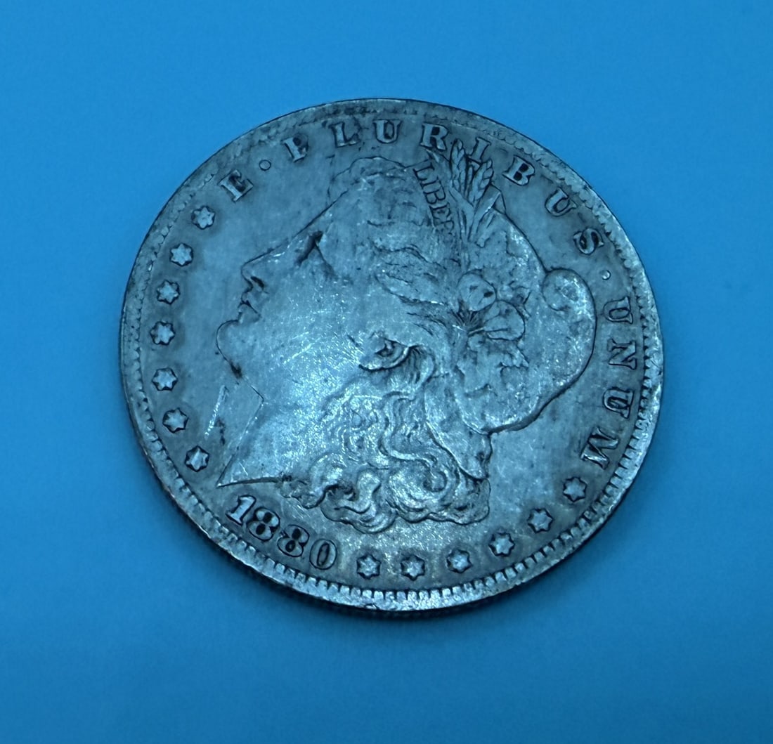 1880 Morgan Silver Dollar O (1 of 2)
