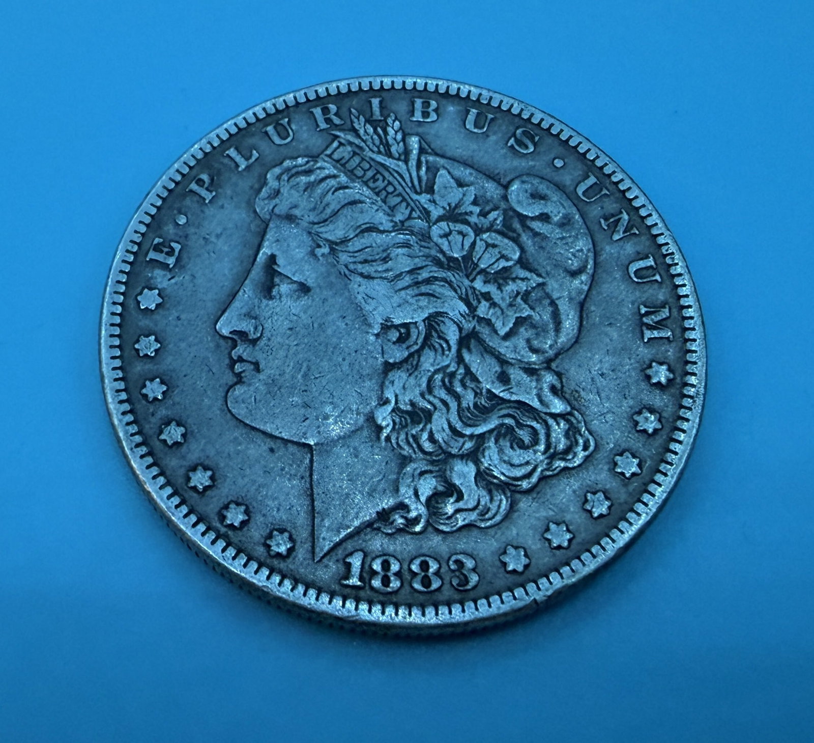 1883 Morgan Silver Dollar (1 of 2)
