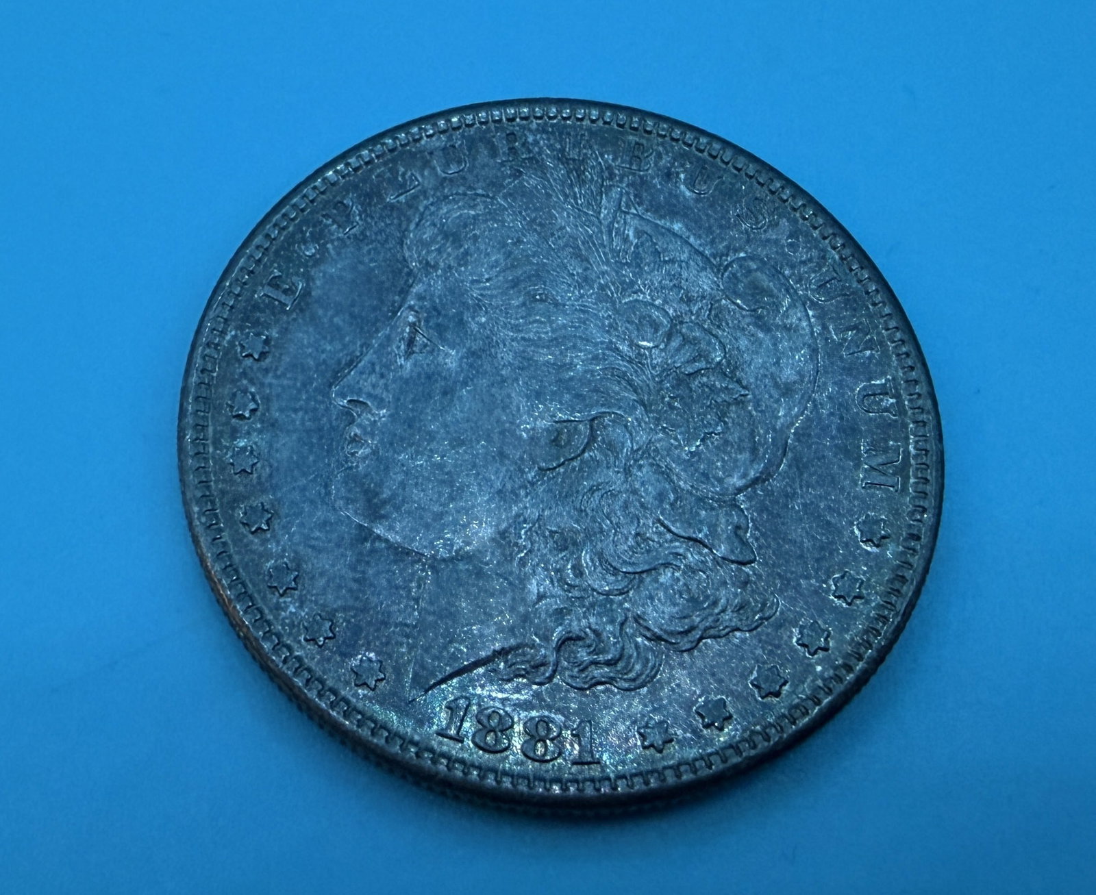 1881 Morgan Silver Dollar S (1 of 2)