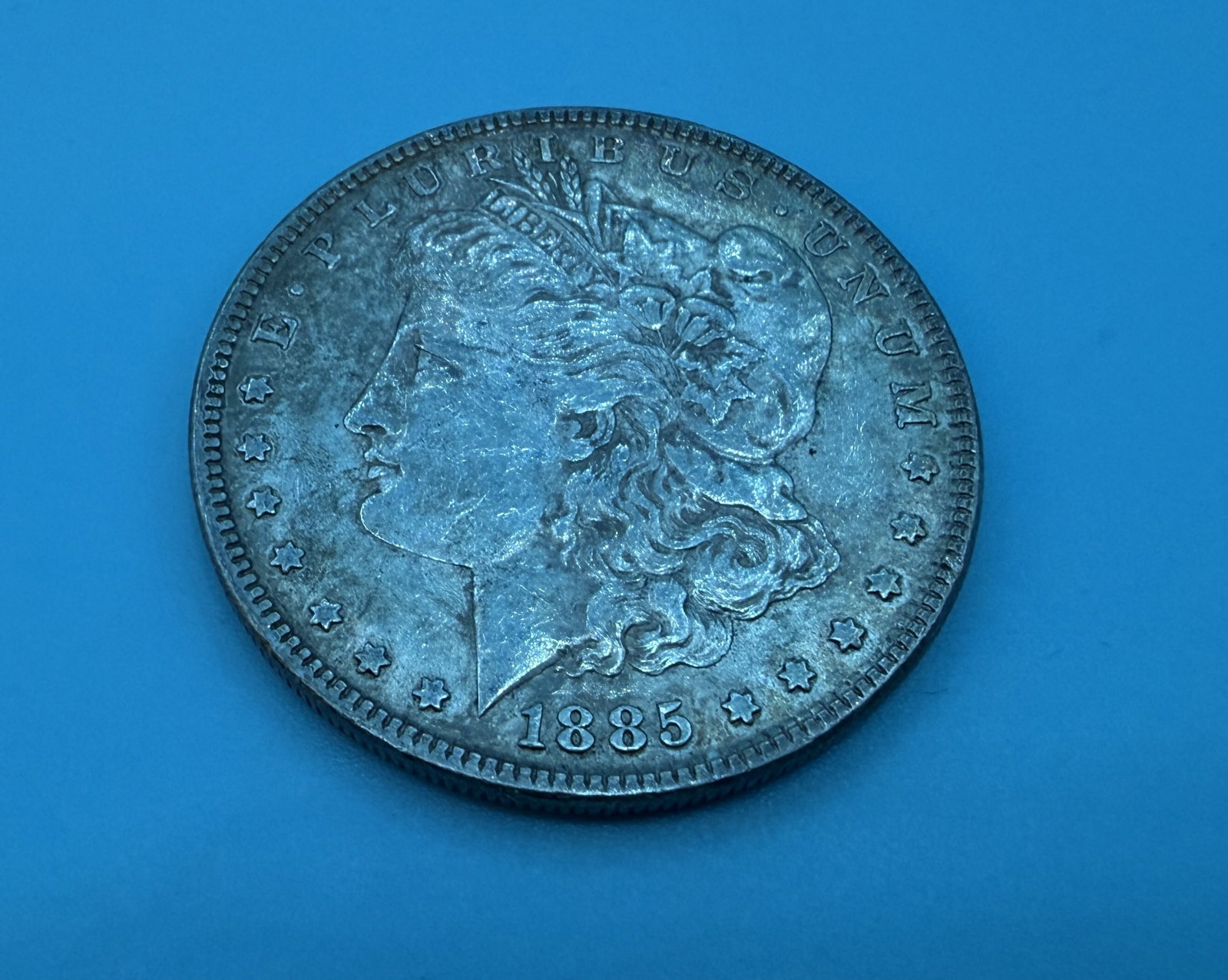 1885 Morgan Silver Dollar (1 of 2)