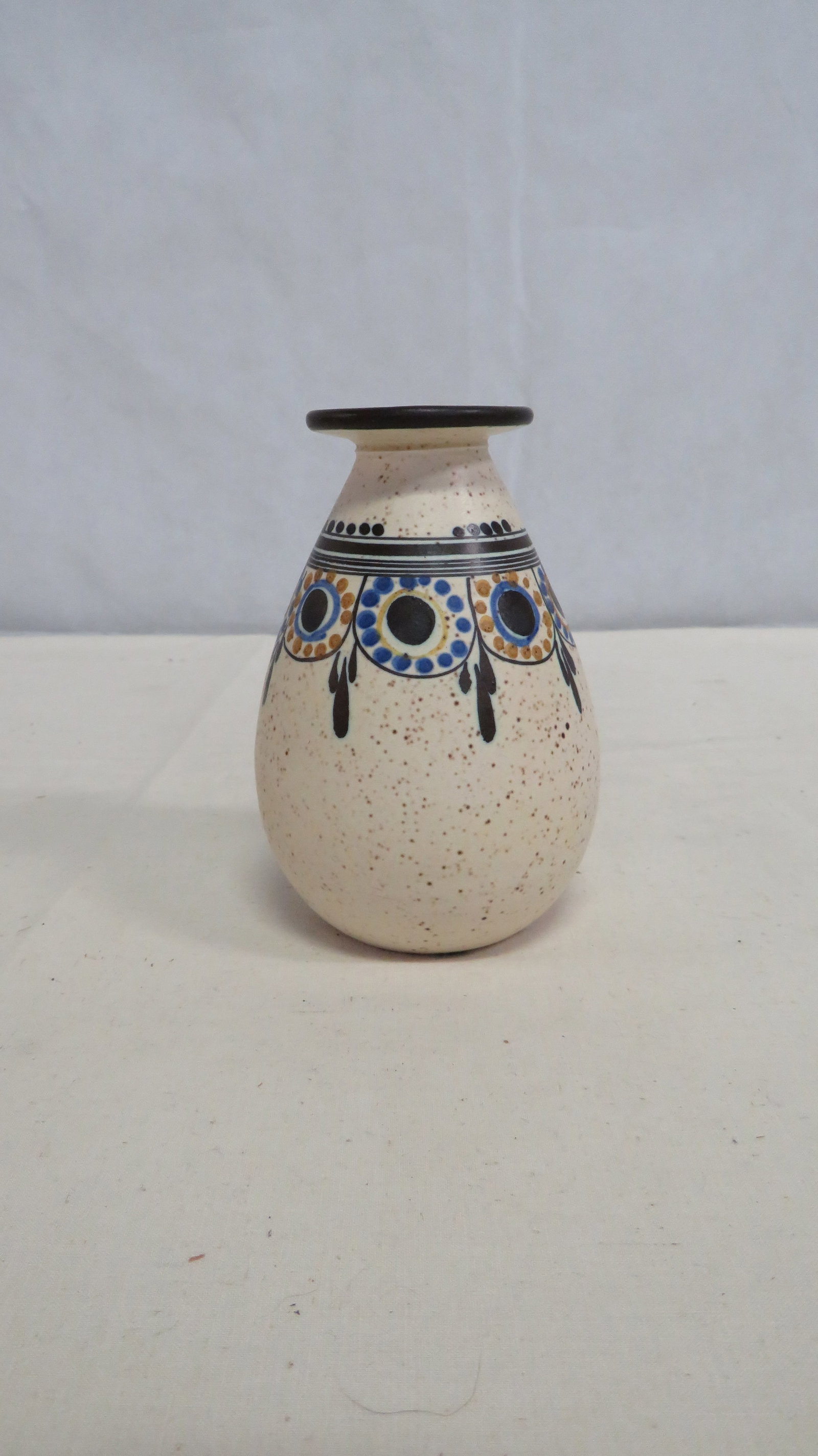 Lolkos Mid Century Art Pottery Vase (1 of 3)