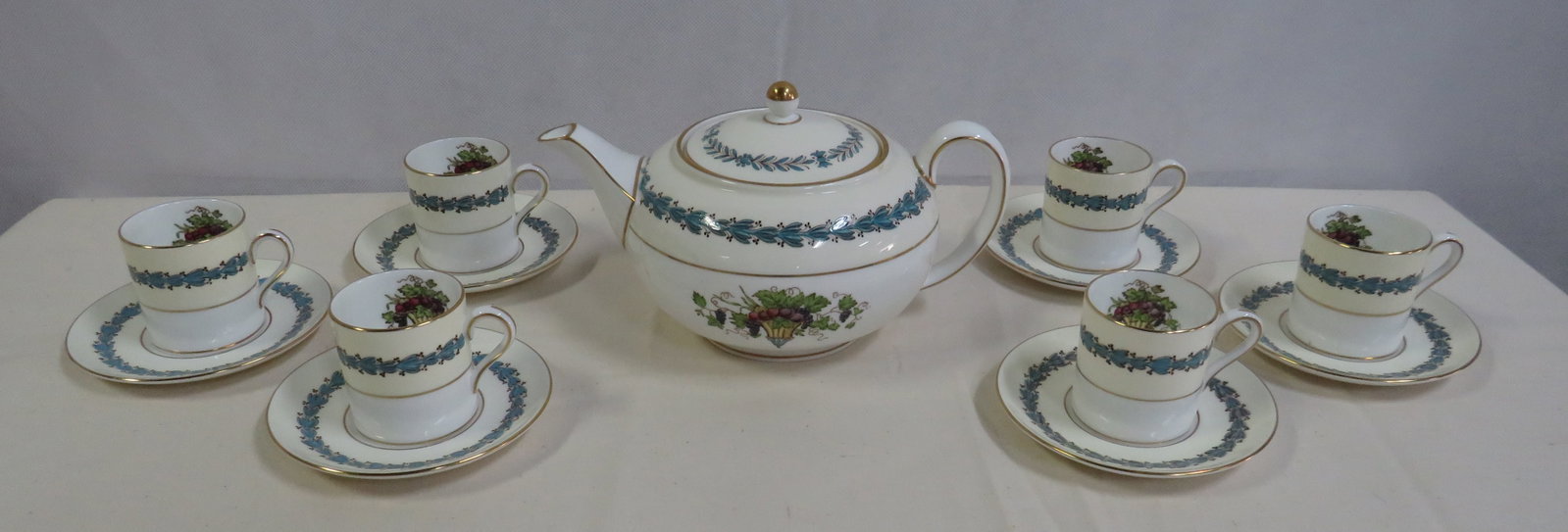 Wedgwood Appledore Teapot & Demitasse Sets (1 of 6)