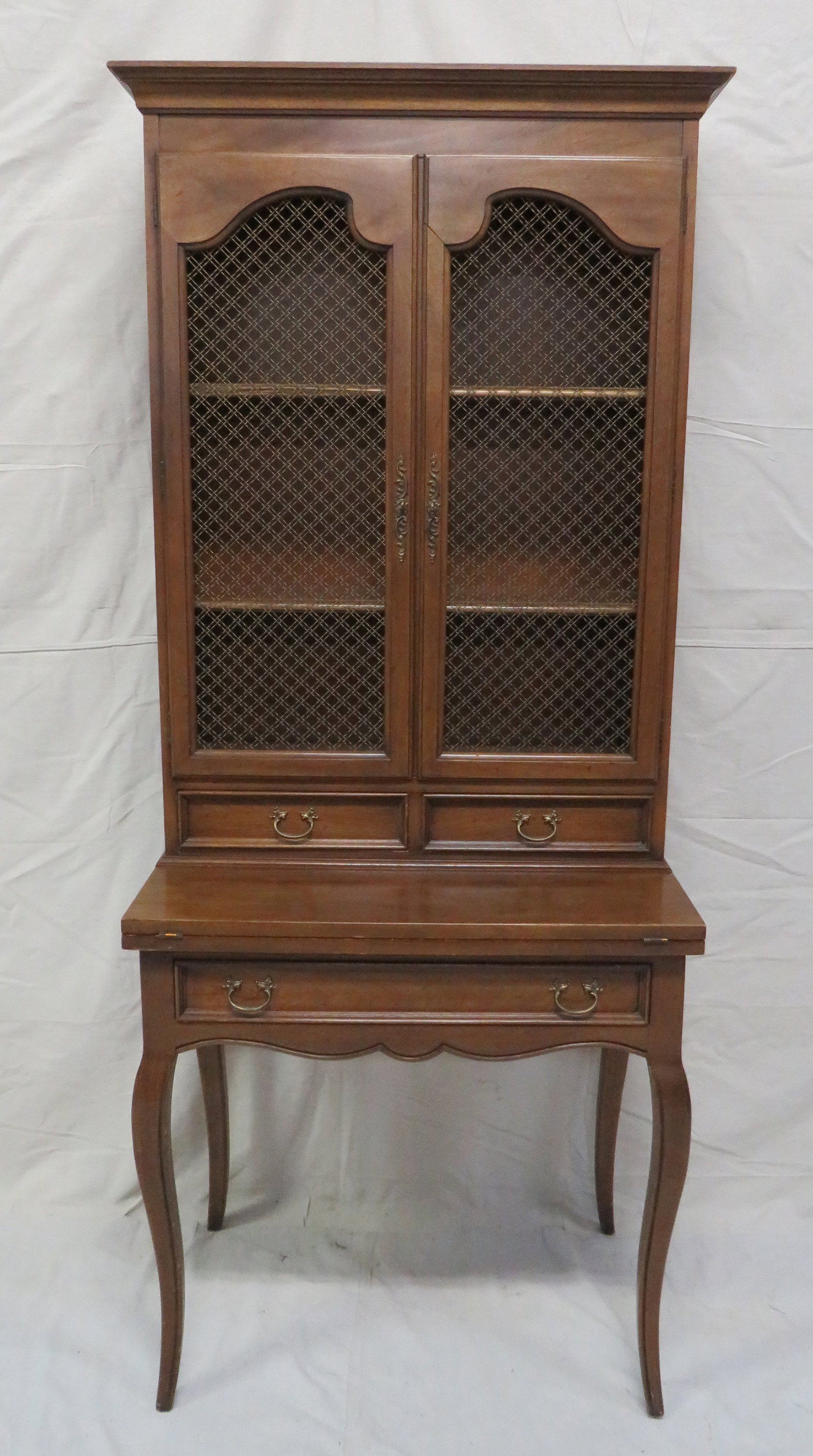 Vintage Century Cherry French Secretary Desk (1 of 6)