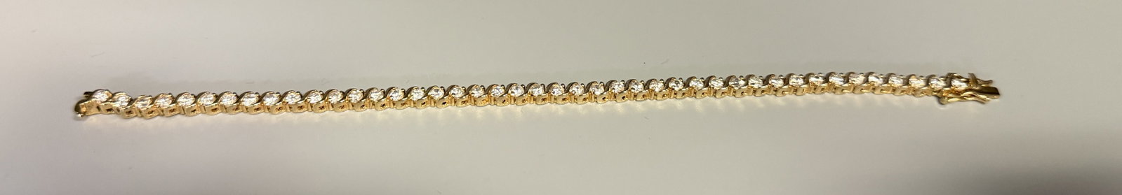 Sterling 7.5" CZ Tennis Bracelet (1 of 4)