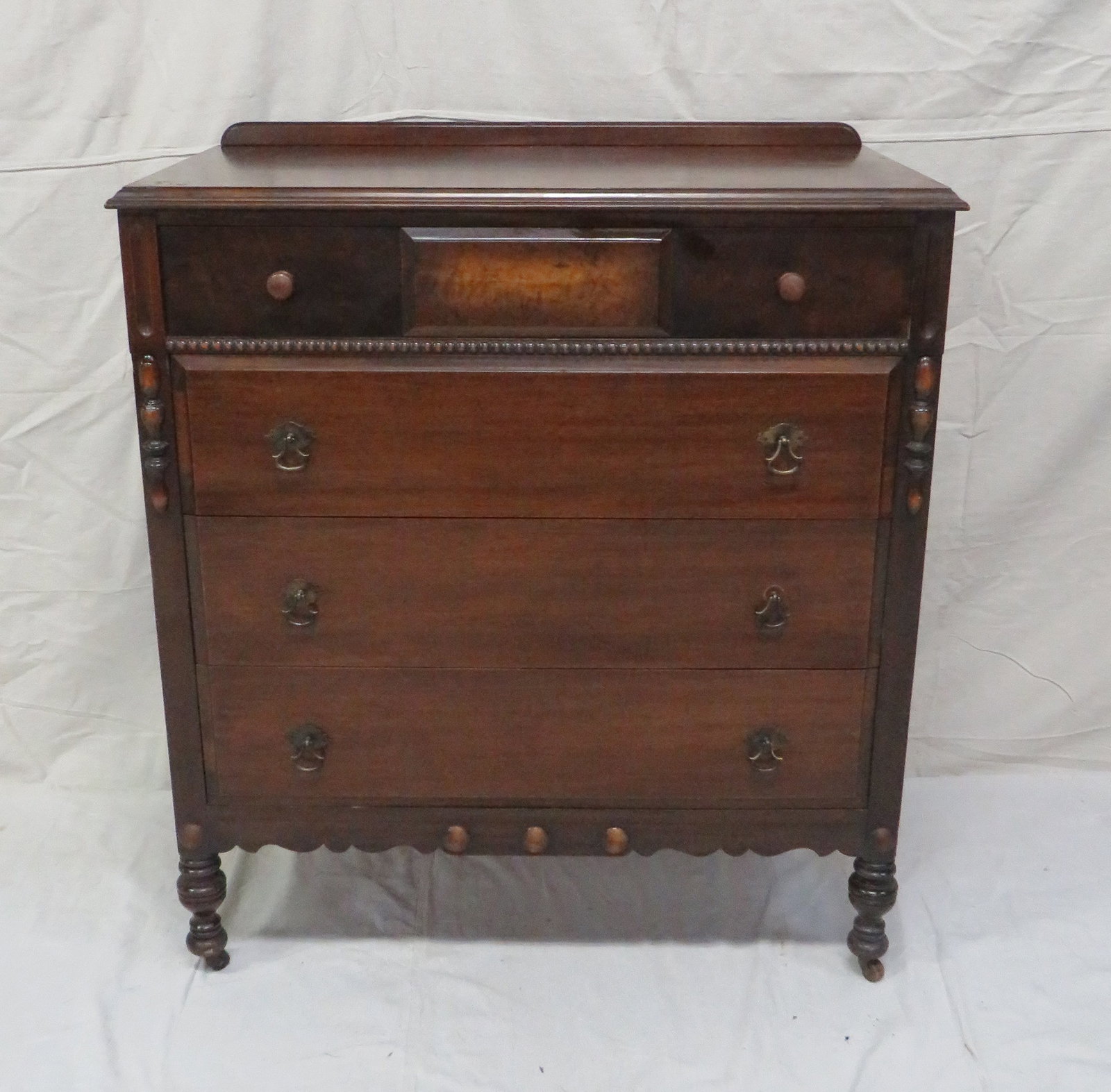Antique Walnut Chest of Drawers (1 of 5)