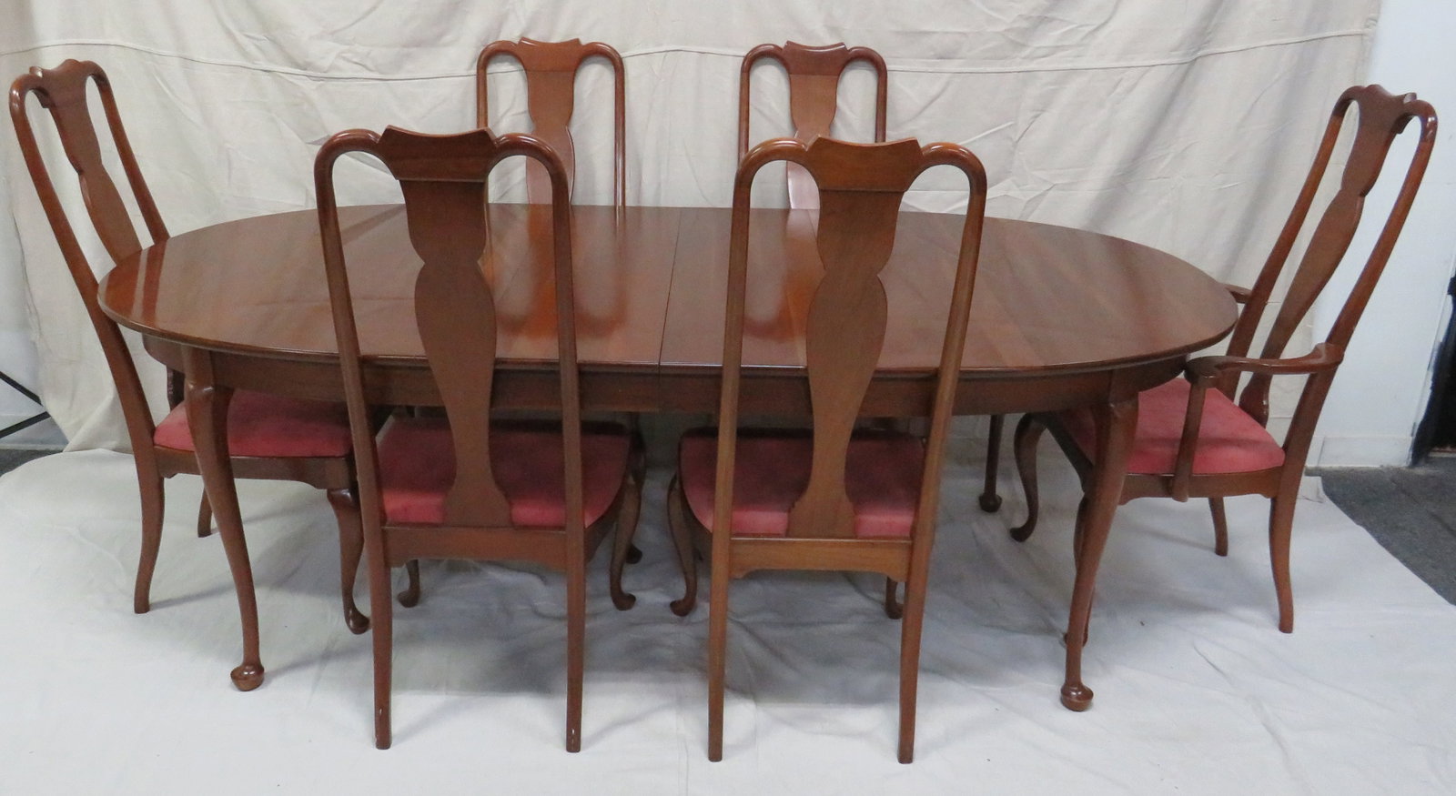 Vintage Cherry Dining Table & Chairs John Vogler (1 of 5)