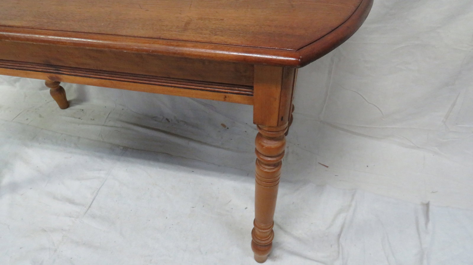 Antique Walnut Library Table - 2