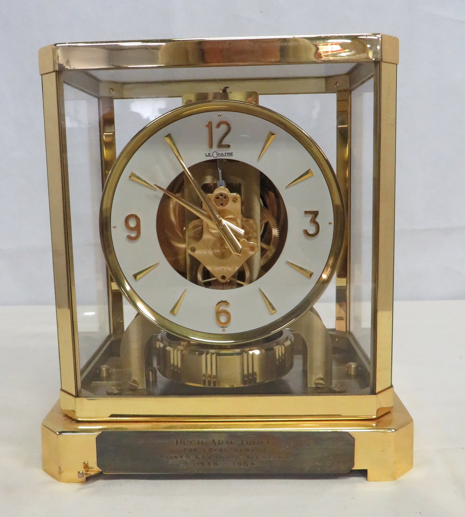 Jaeger-Le Coultre Atmos Perpetual Motion Clock (1 of 9)