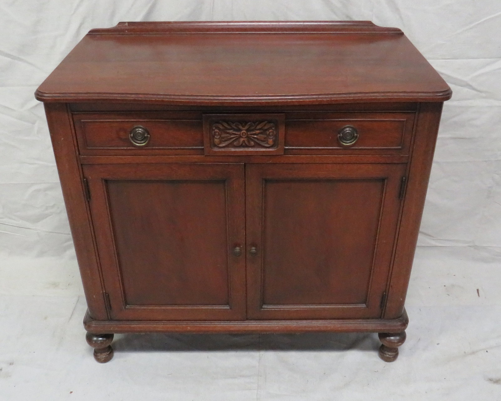 Vintage Mahogany Server (1 of 4)