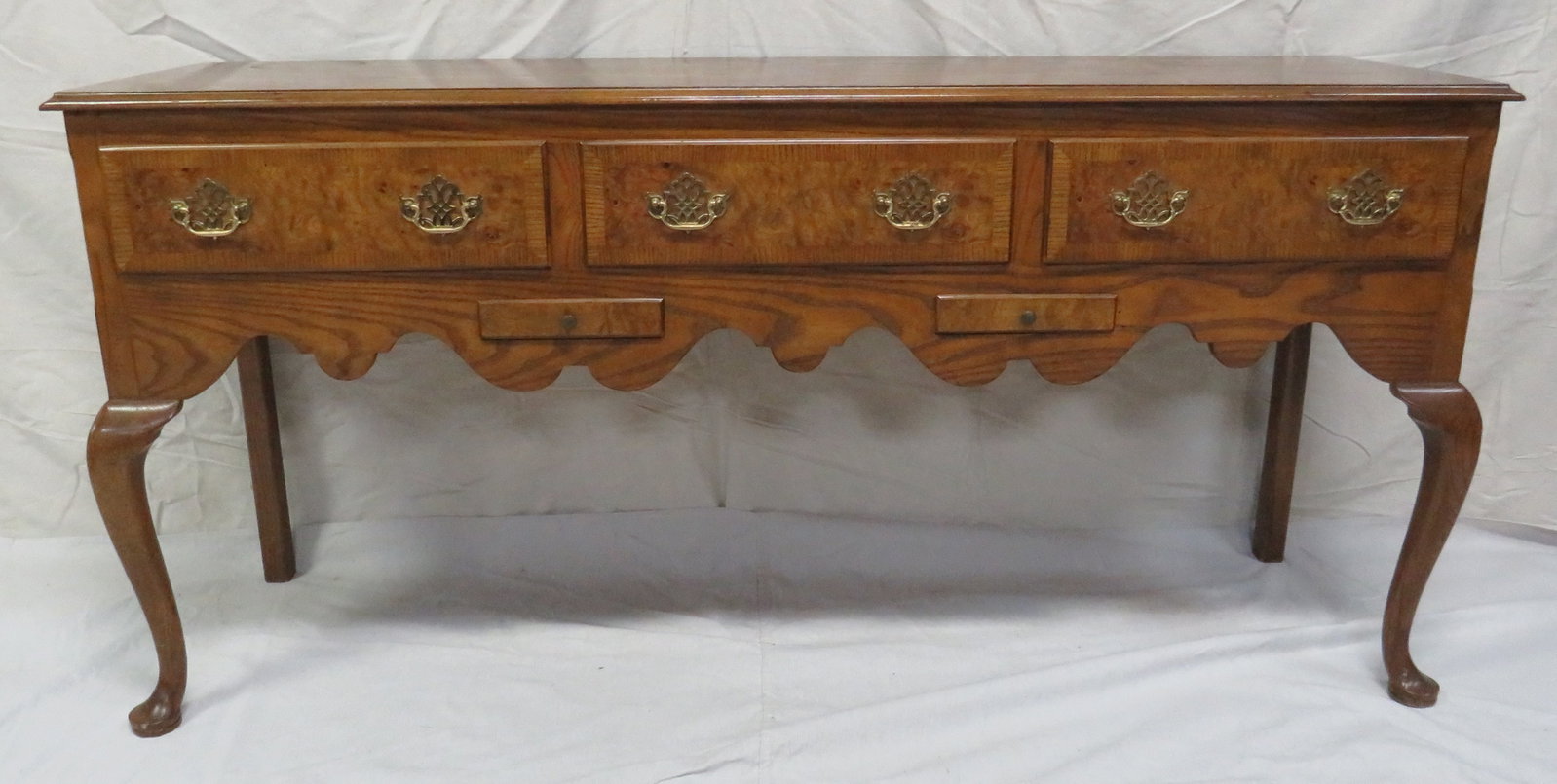 Baker French Style Burlwood Sideboard (1 of 8)