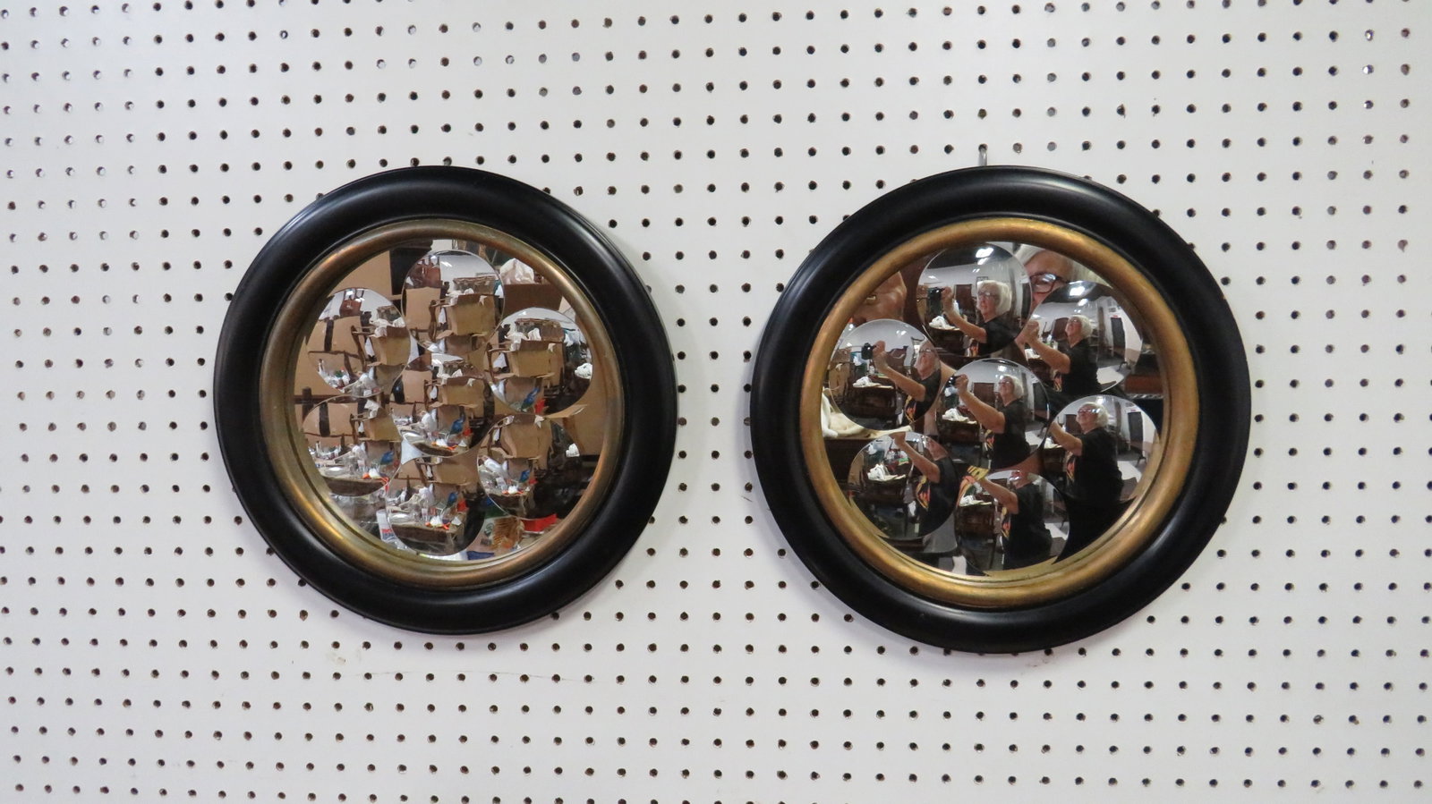 Pair Global Views Williamsburg Sorcerers Mirrors (1 of 4)