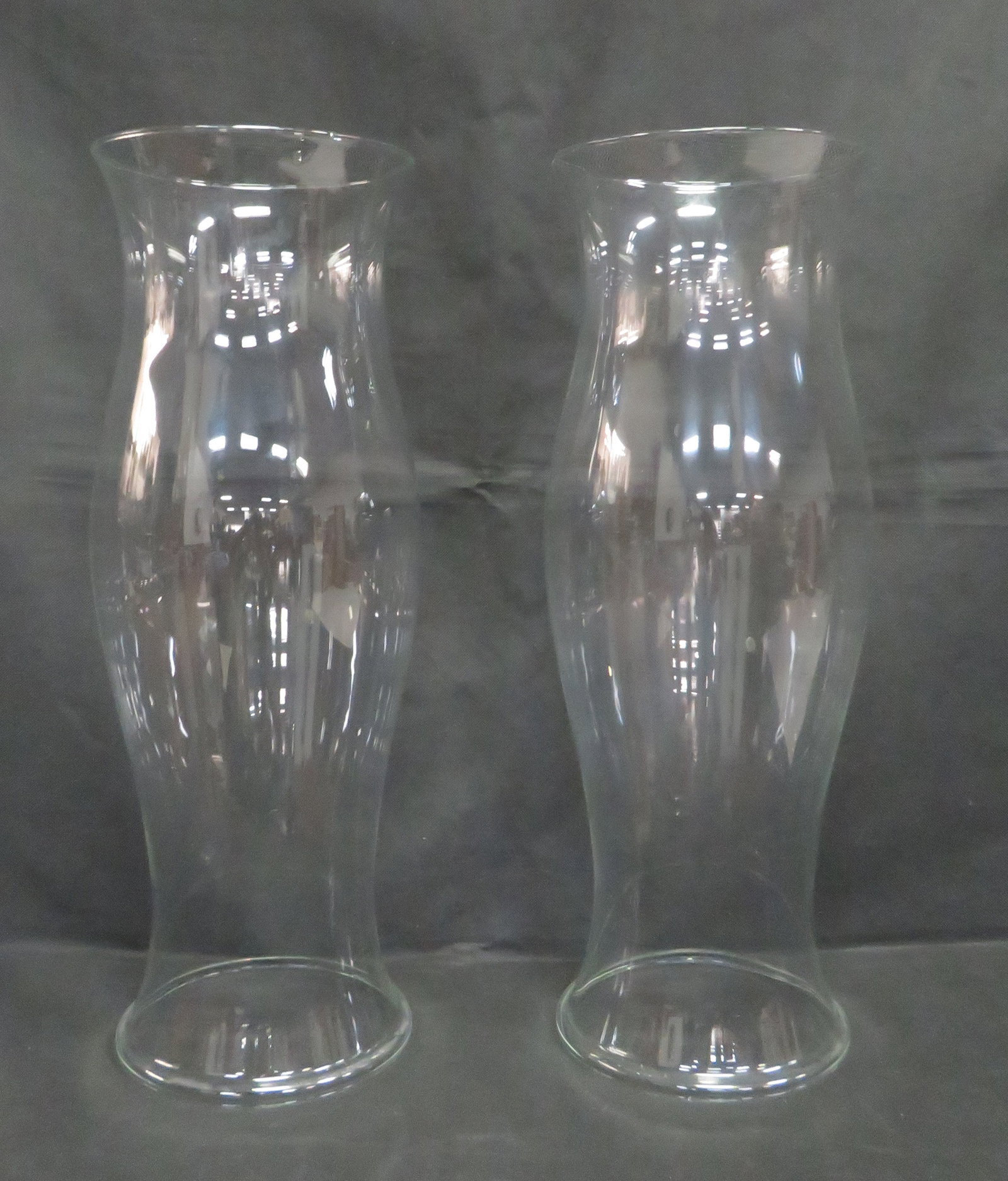 Vintage Blenko 22" Glass Hurricane Shades (1 of 4)