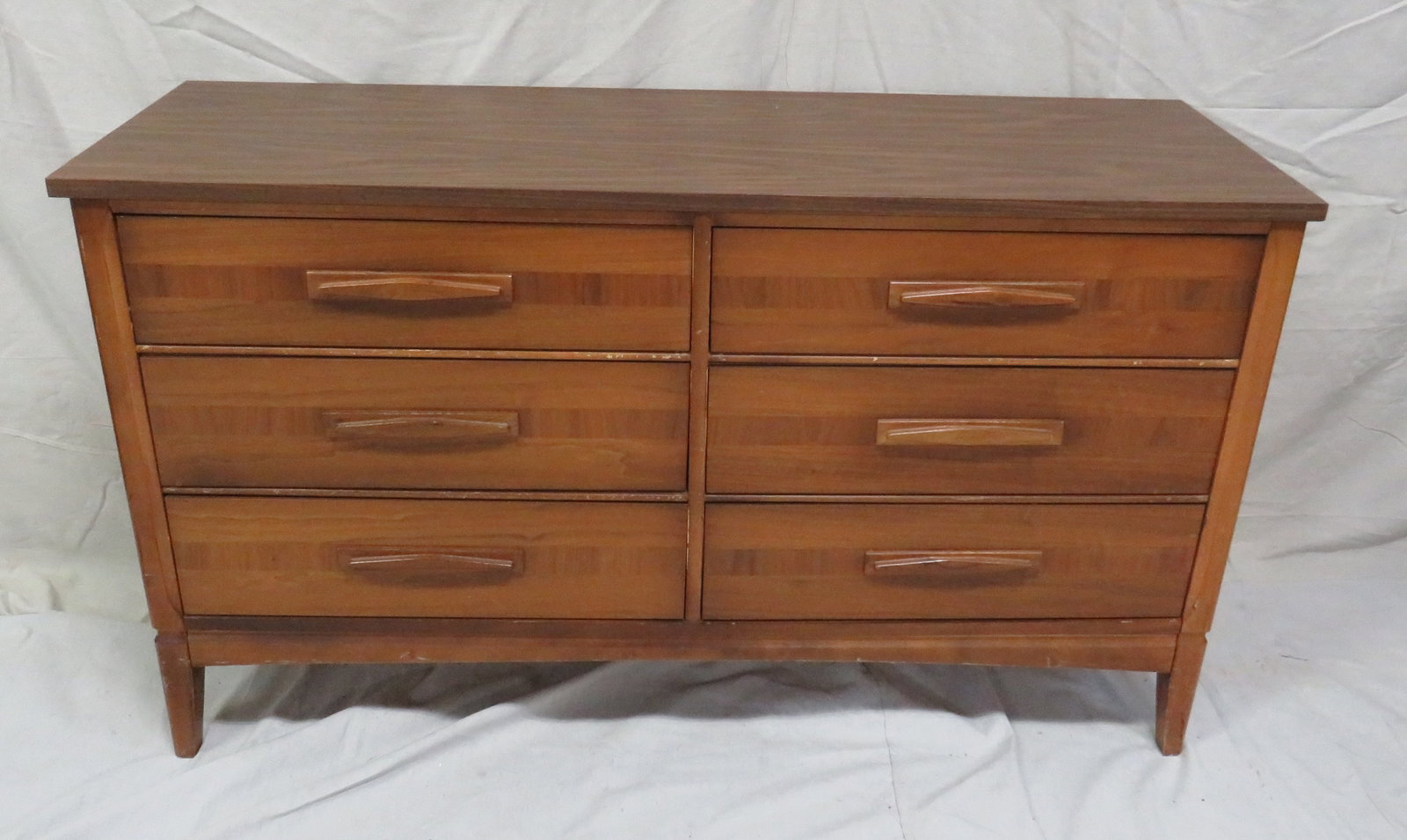 Mid Century Modern Walnut Dresser (1 of 4)