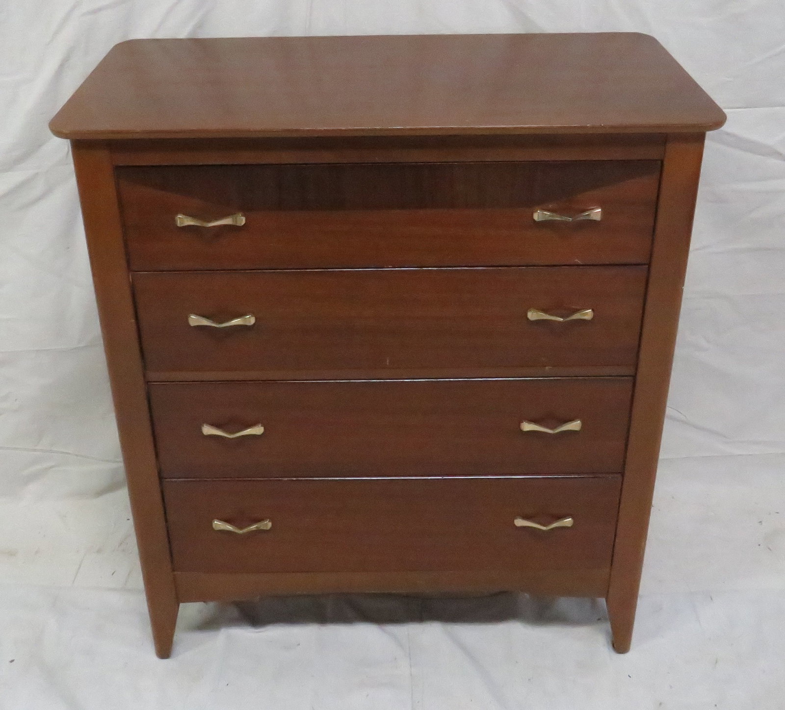 Mid Century Modern Mahogany Chest of Drawers (1 of 5)
