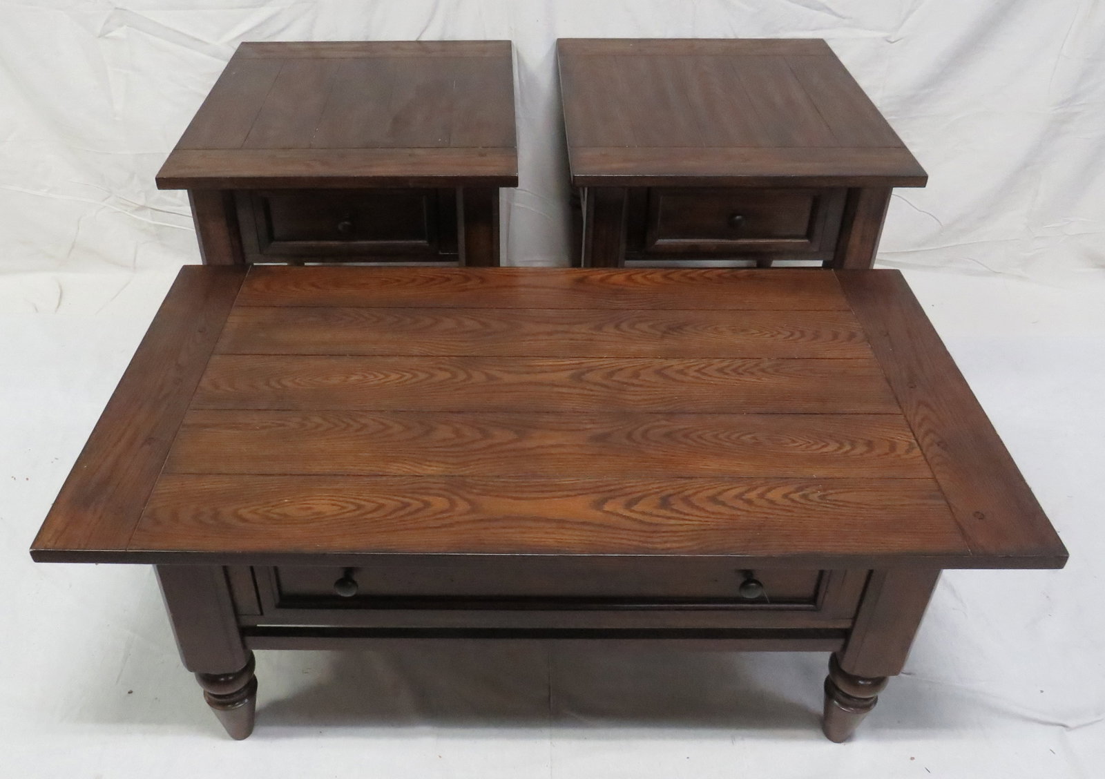Mission Style Coffee and End Tables (1 of 3)