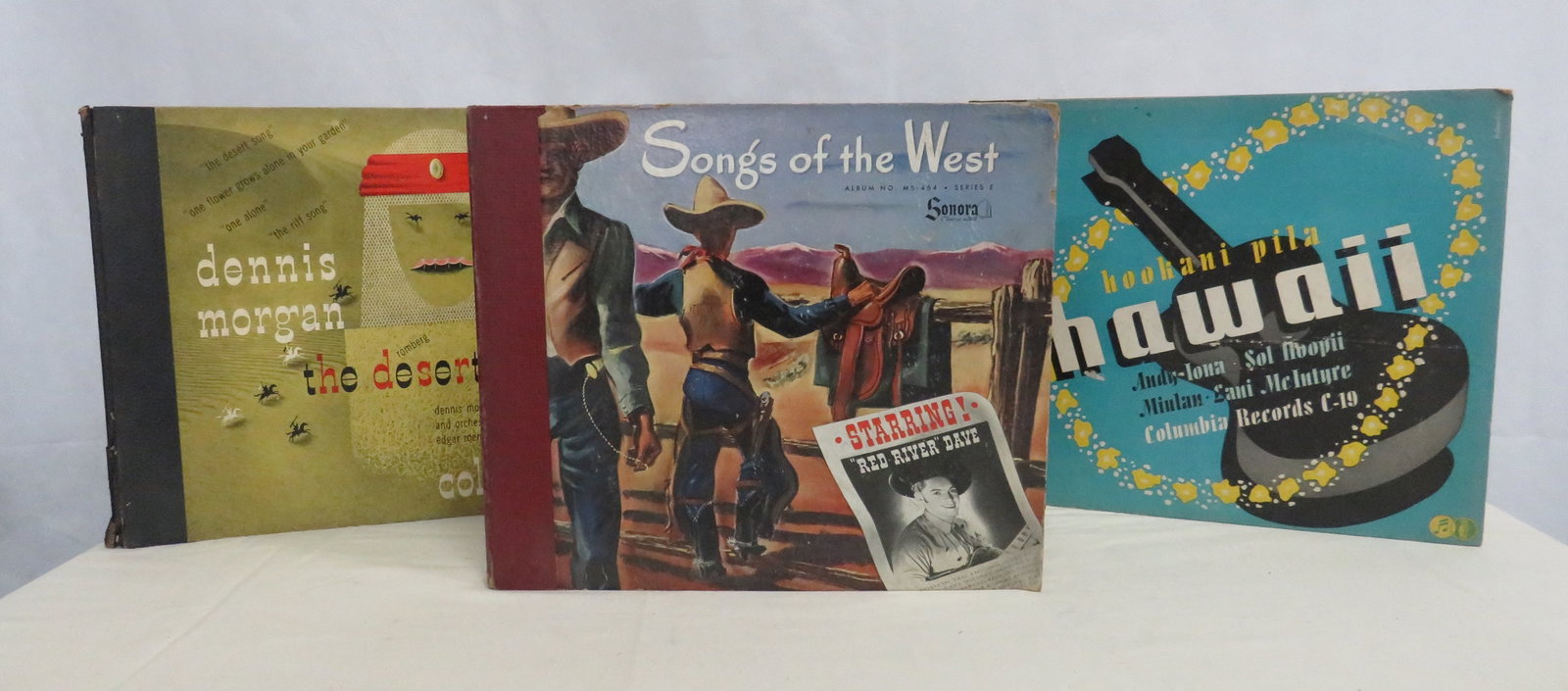 3 Vintage 78 RPM Phonograph Record Sets (1 of 2)