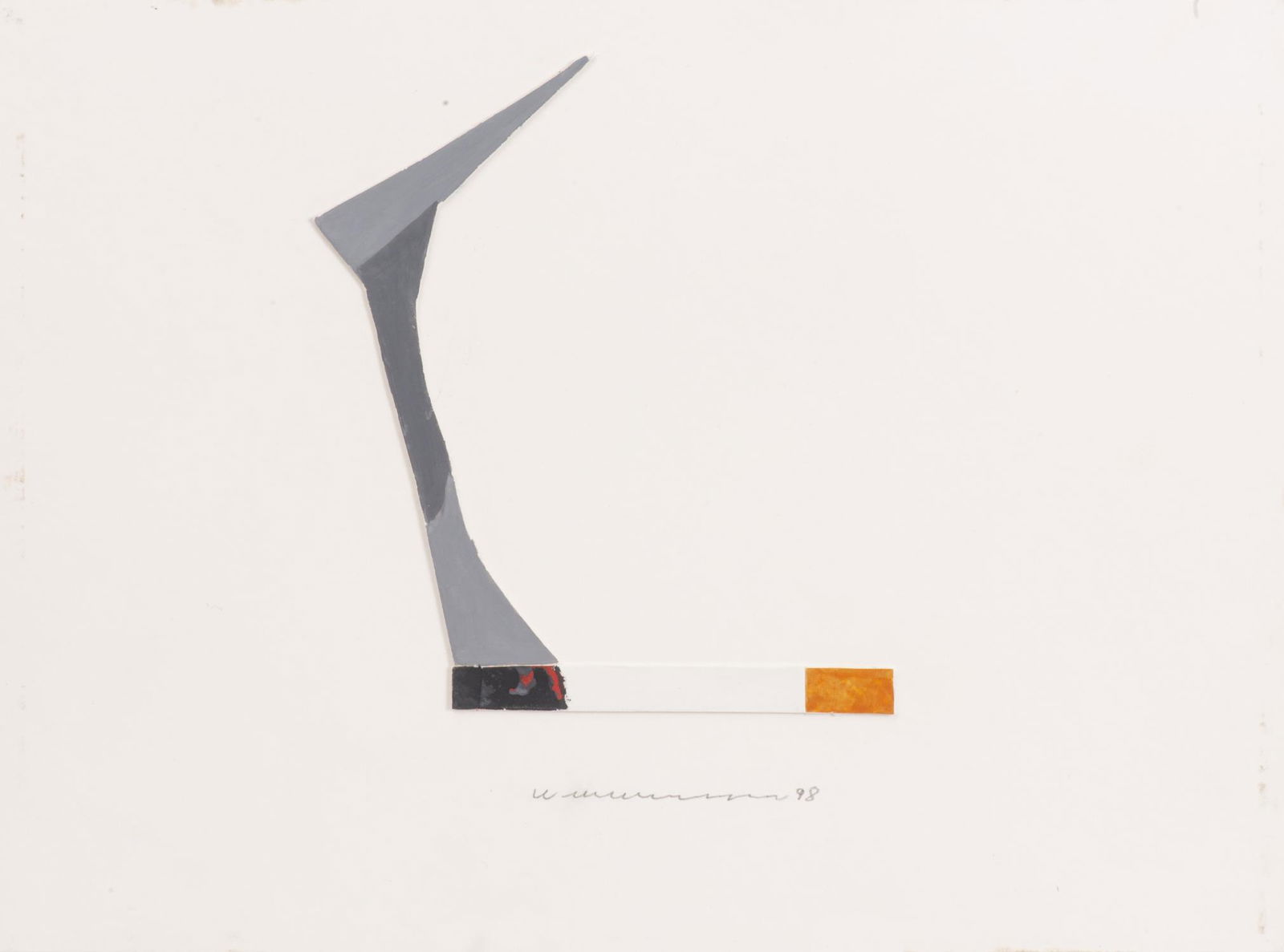 Tom Wesselmann (1931–2004) "Smoking cigarette" (1 of 5)