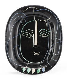 Pablo Picasso (1881-1973), "Visage de femme" (Ramié