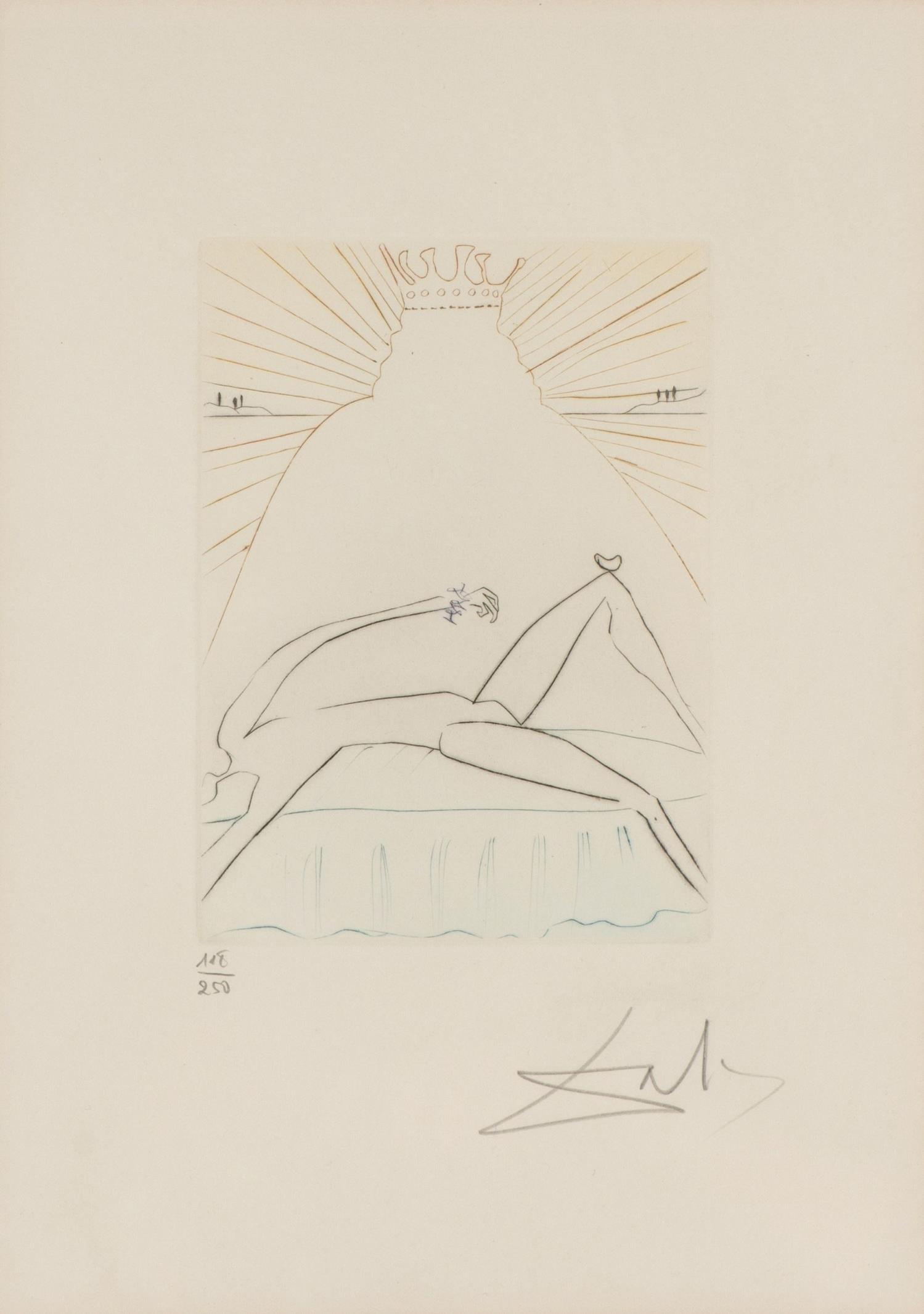 Salvador DALI (1904-1989) "Richard II", 1976 (1 of 4)