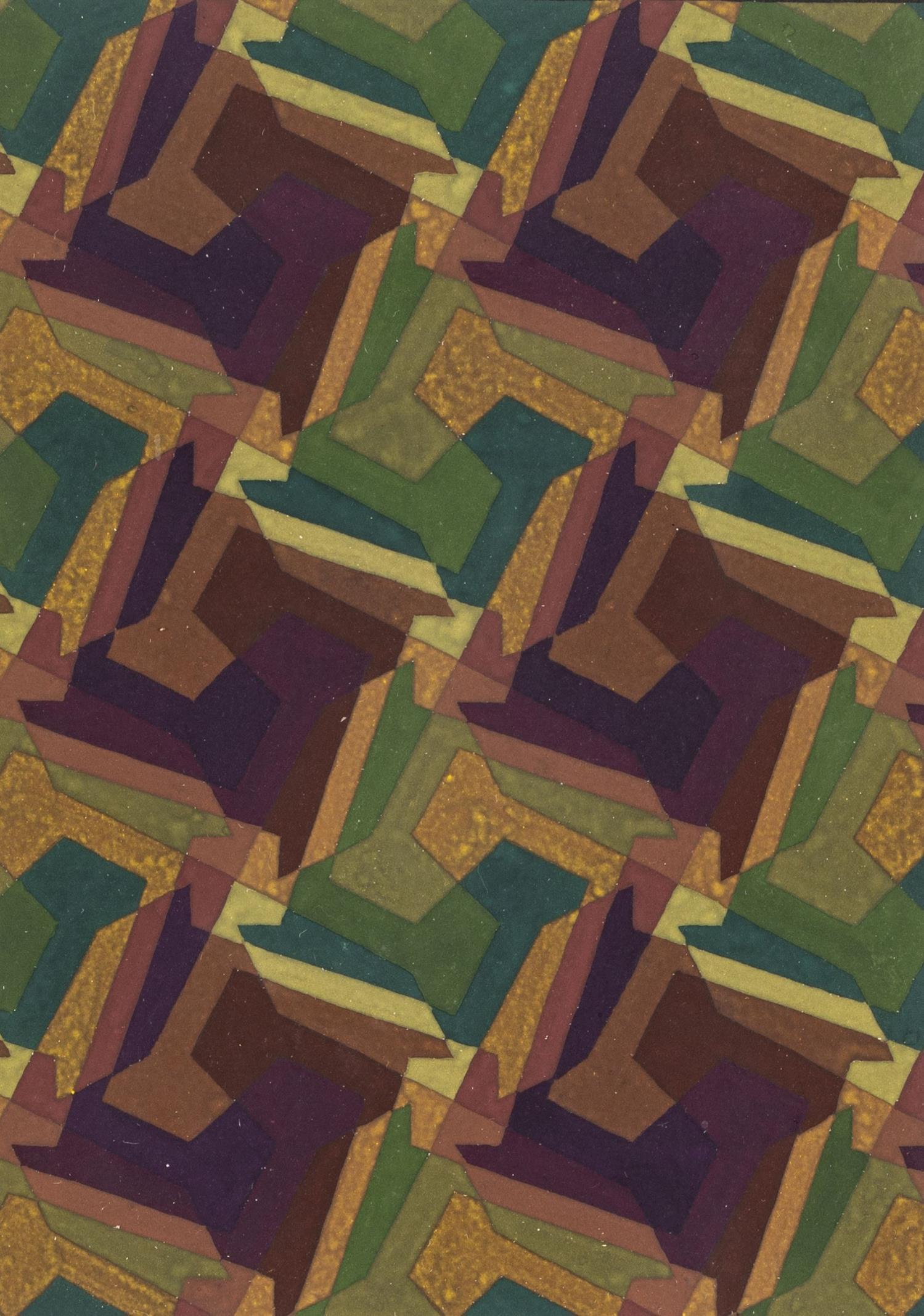 Hans Hinterreiter (1902-1989)  " Etude 200" (1 of 3)